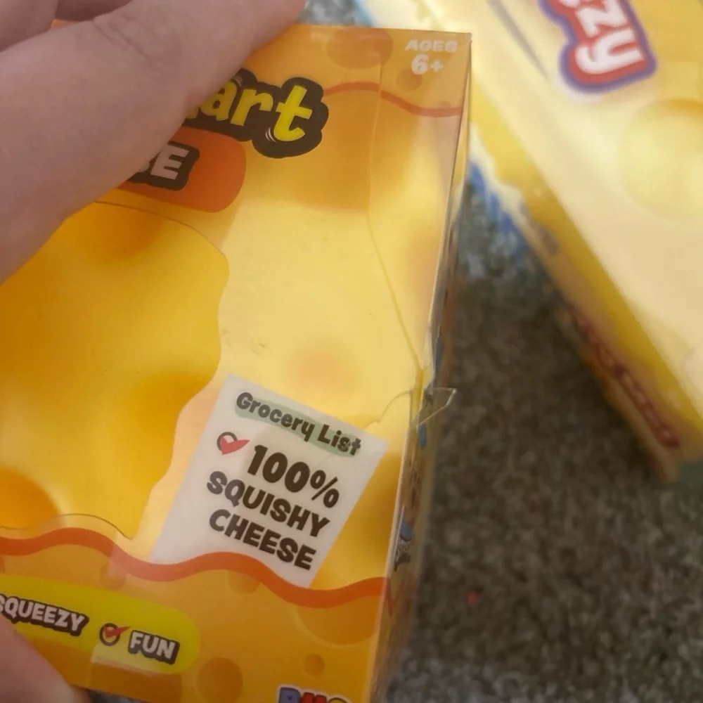 Cheese and Butter Squishy- Yellow